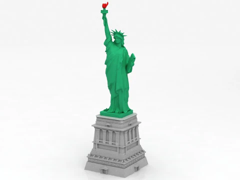 Statue of Liberty 3D Model