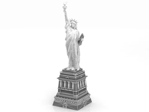 Statue of Liberty 3D Model