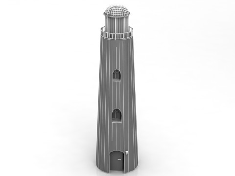 Phare Modèle 3D