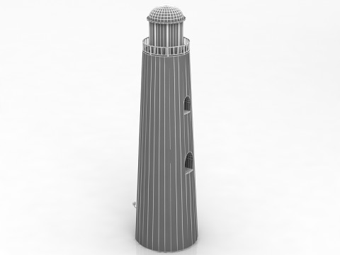 Phare Modèle 3D