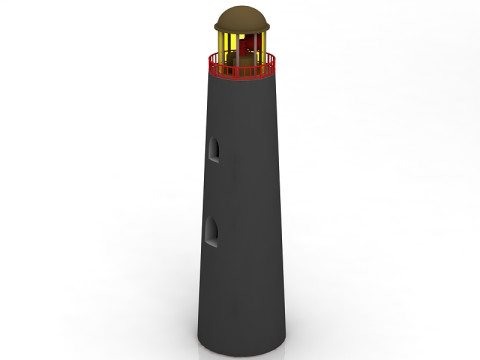 Phare Modèle 3D