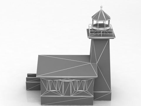 Phare Modèle 3D