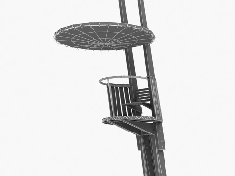 Torre de guardia Modelo 3D