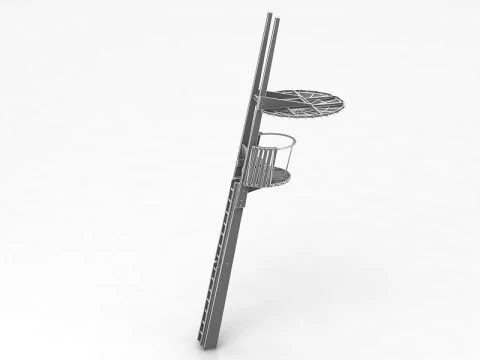 Torre de guardia Modelo 3D