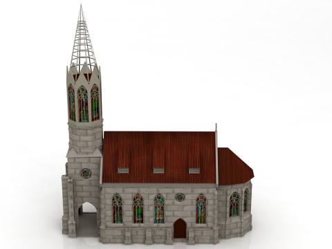 俄罗斯教堂 3D 模型