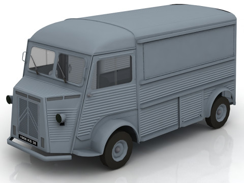 HY Food Truck 3D Model
