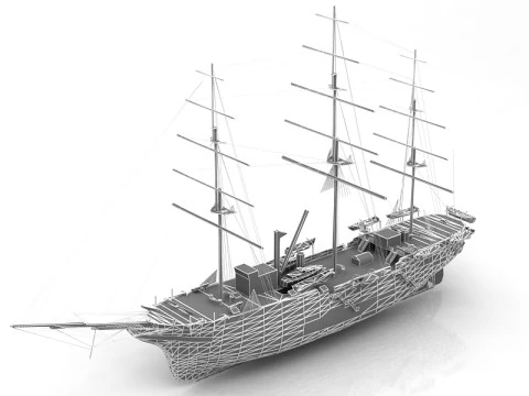 Americo Vespuccio 3D Model