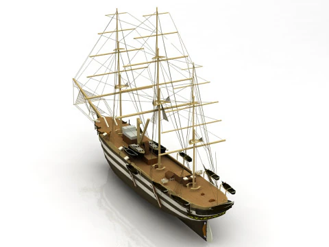 Americo Vespuccio 3D Model