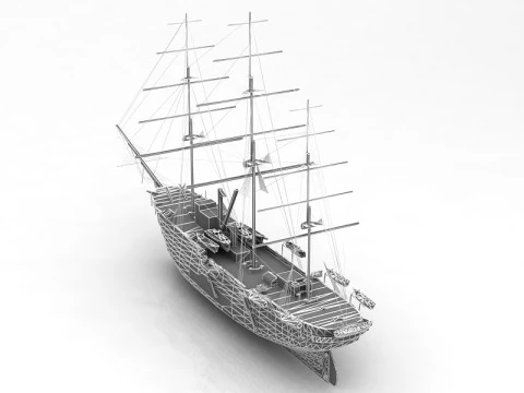 Americo Vespuccio 3D Model