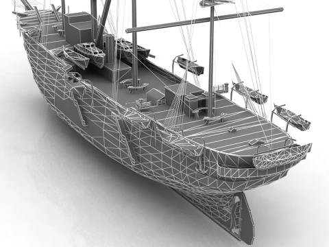 Americo Vespuccio 3D Model