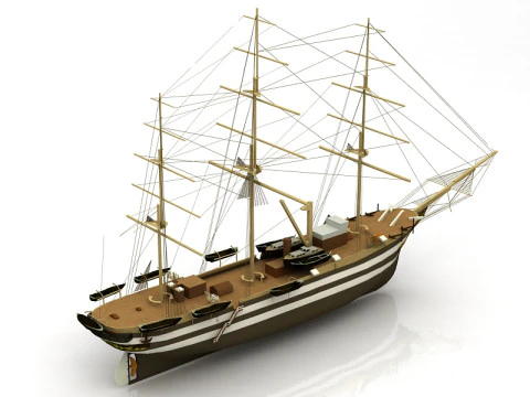 Americo Vespuccio 3D Model