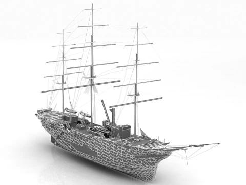Americo Vespuccio 3D Model