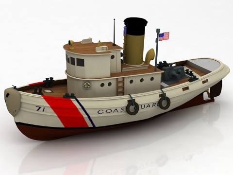 美国海岸警卫队 RB-M 3D 模型