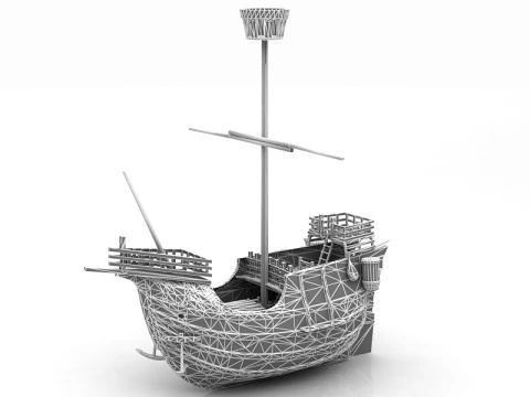 Santa Maria 3D Model