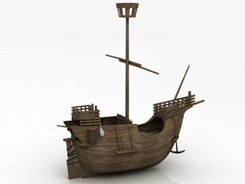 Santa Maria 3D Model