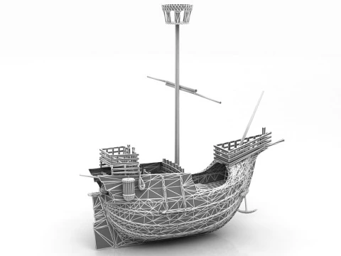 Santa Maria 3D Model