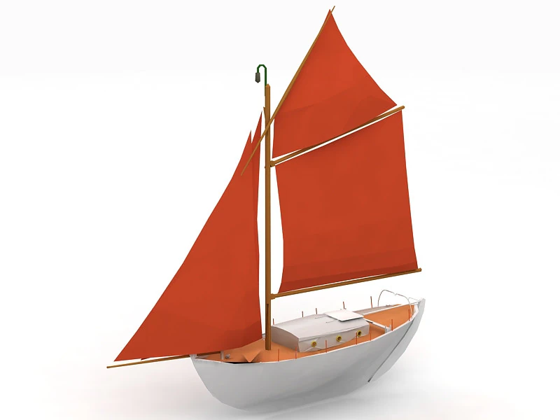Kurunt-schip 3D Model .c4d .max .obj .3ds .fbx .stl .blend 