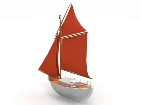 Kurunt-schip 3D Model