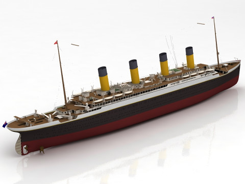 RMS Titanic 3D Model
