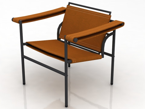 Breuer Wassily Chair 3D Model