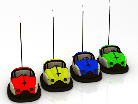 Samoch&oacute;d zderzakowy Model 3D