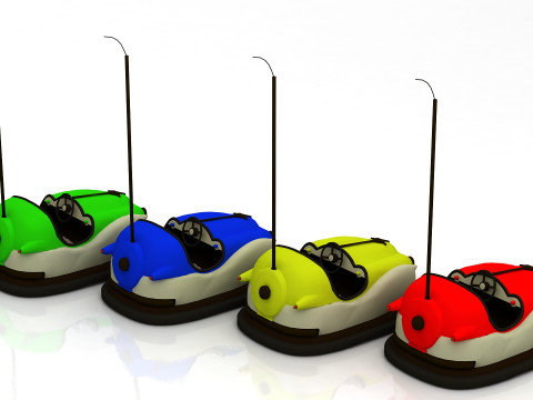 Samoch&oacute;d zderzakowy Model 3D