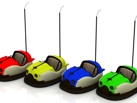 Samoch&oacute;d zderzakowy Model 3D