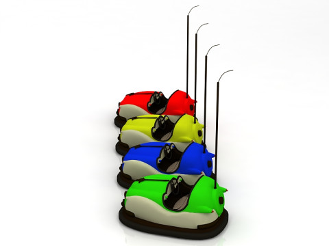 Samoch&oacute;d zderzakowy Model 3D