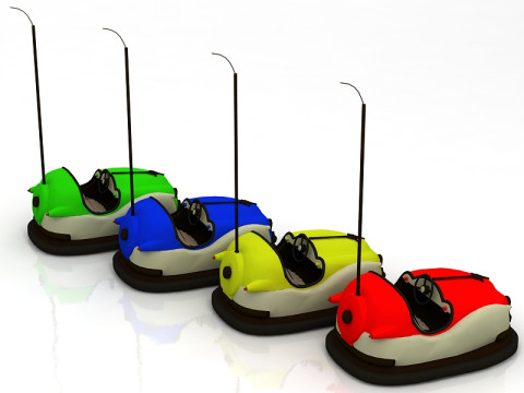 Samoch&oacute;d zderzakowy Model 3D