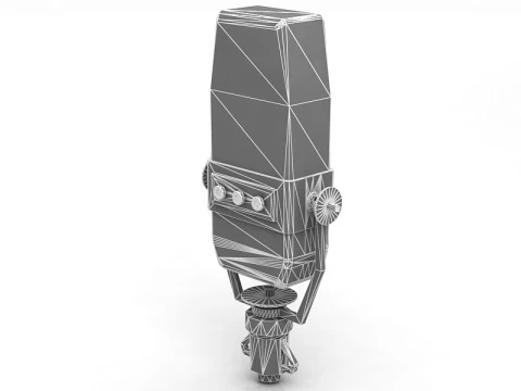 Microphone 3D Model