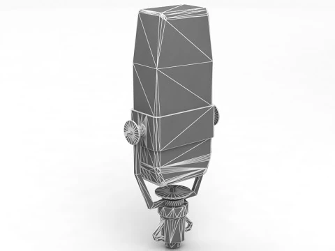 Microphone 3D Model