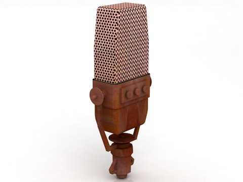 Mikrofon Model 3D
