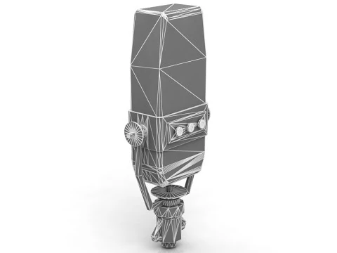 Microphone 3D Model