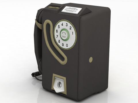 Zapłać telefon Model 3D