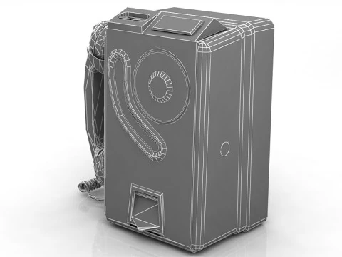 Pay phone 3D Model