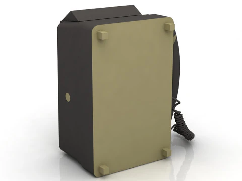 Pay phone 3D Model
