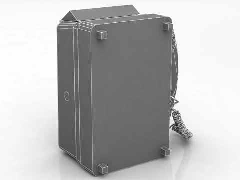 Pay phone 3D Model