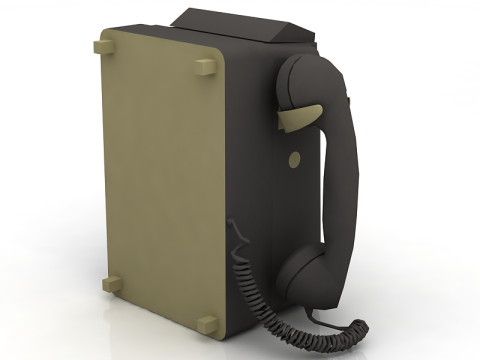 Zapłać telefon Model 3D