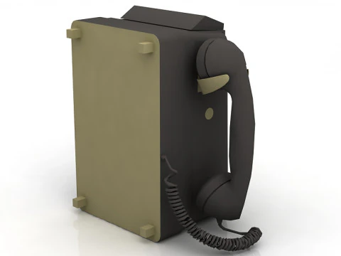Pay phone 3D Model