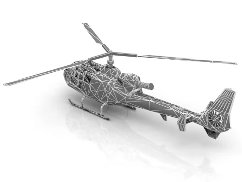 Eurocopter EC-135 3D Model