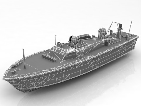 LCS-1 USS Freedom 3D Model