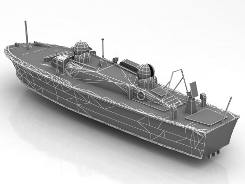 LCS-1 USS Freedom 3D Model