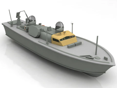 LCS-1 USS Freedom 3D Model