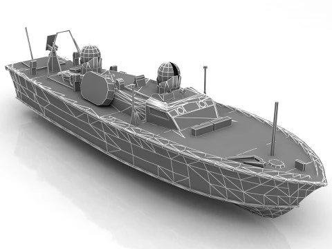 LCS-1 USS Freedom 3D Model
