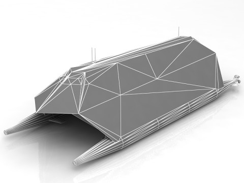 Cień Morza Model 3D