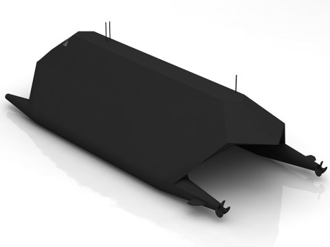 Cień Morza Model 3D