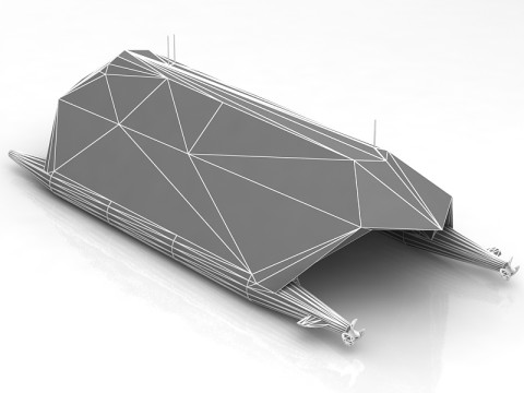 Cień Morza Model 3D