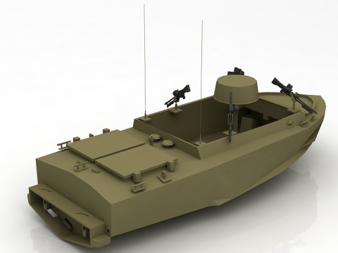 LSSC军舰 3D 模型