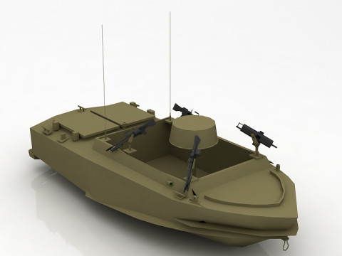 LSSC军舰 3D 模型