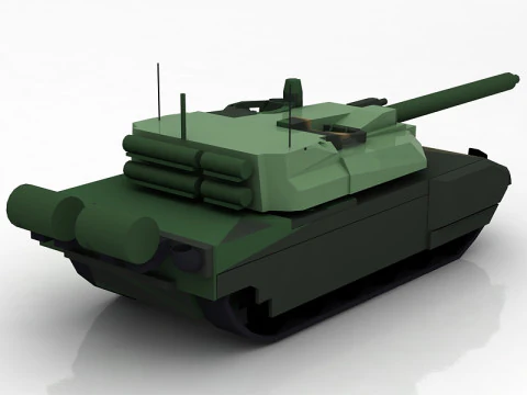 Tanque de batalha principal AMX-56 Leclerc Fran&ccedil;a Modelo 3D